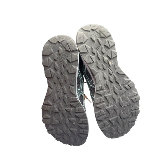 ASICS Gel Sonoma 5 Trail Shoes Women's 9.5 Black Grey Green Outdoors - Picture 4 of 7